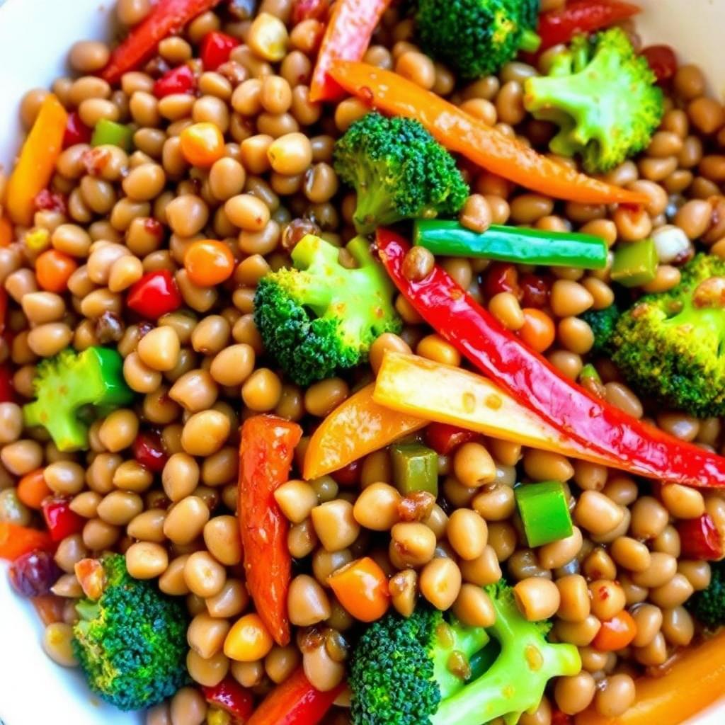 Lentil Stir-Fry