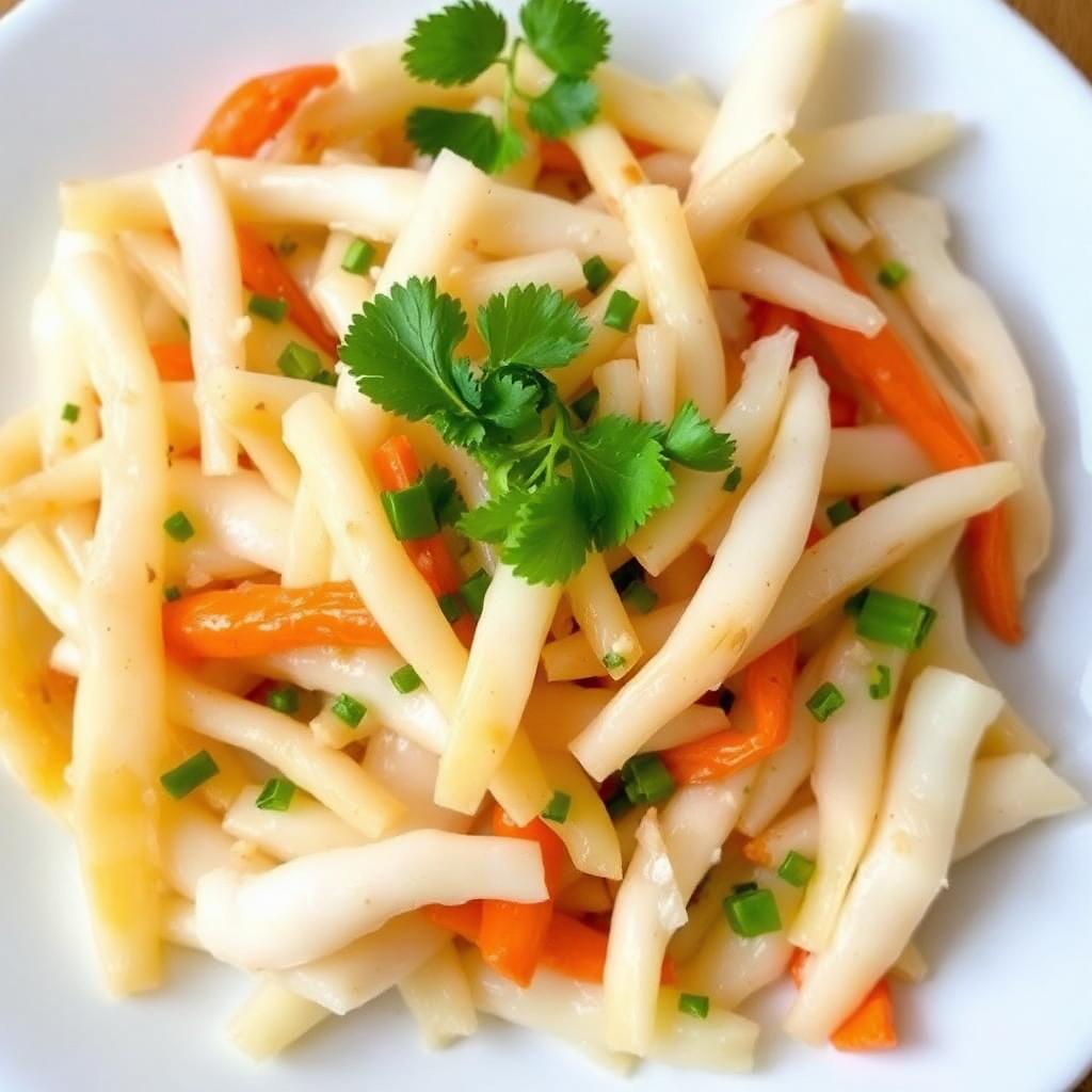 White Kimchi (Fermented Cabbage)