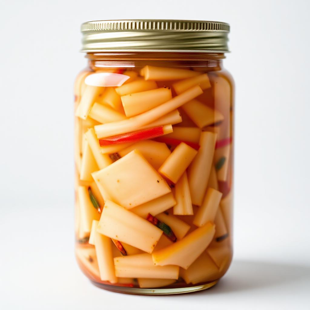 White Kimchi (Fermented Cabbage)